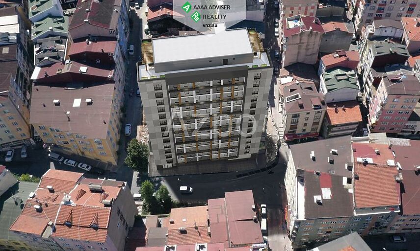 Недвижимость Турции Квартиры планировками 1+1 и 2+1 в районе Кягытхане 52-70 м²: 10
