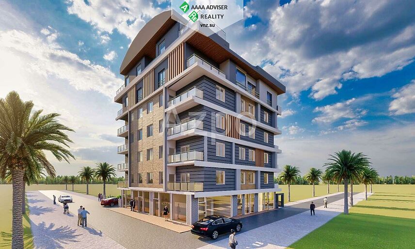 Недвижимость Турции Новый жилой комплекс в центральном районе Антальи 100-130 м²: 1