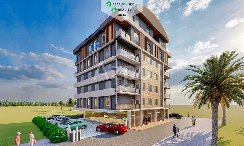 Недвижимость Турции Новый жилой комплекс в центральном районе Антальи 100-130 м²: 2