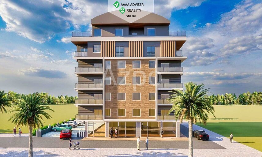 Недвижимость Турции Новый жилой комплекс в центральном районе Антальи 100-130 м²: 3
