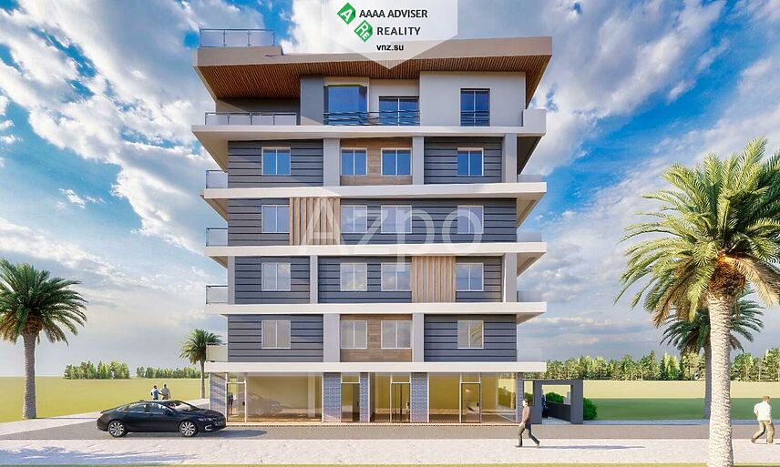 Недвижимость Турции Новый жилой комплекс в центральном районе Антальи 100-130 м²: 4