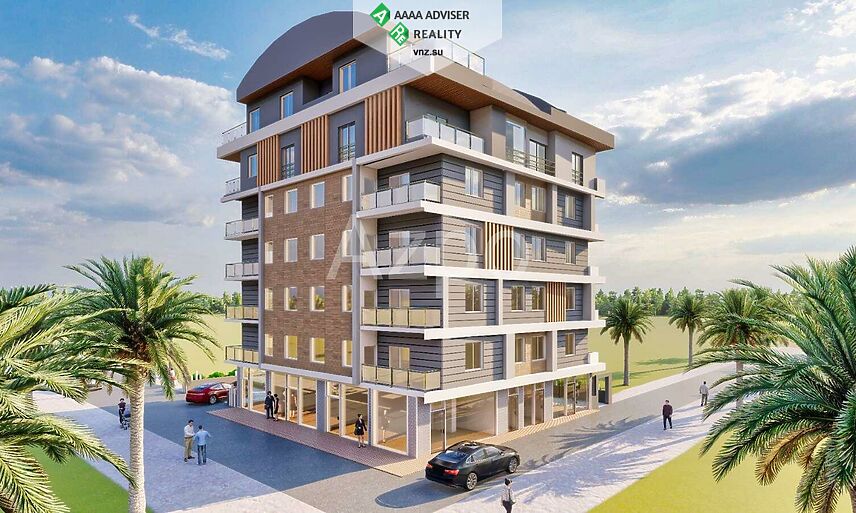 Недвижимость Турции Новый жилой комплекс в центральном районе Антальи 100-130 м²: 5