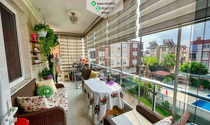 Недвижимость Турции Квартира планировкой 3+1 с отдельной кухней, район Кепез/Анталья 130 м²: 10