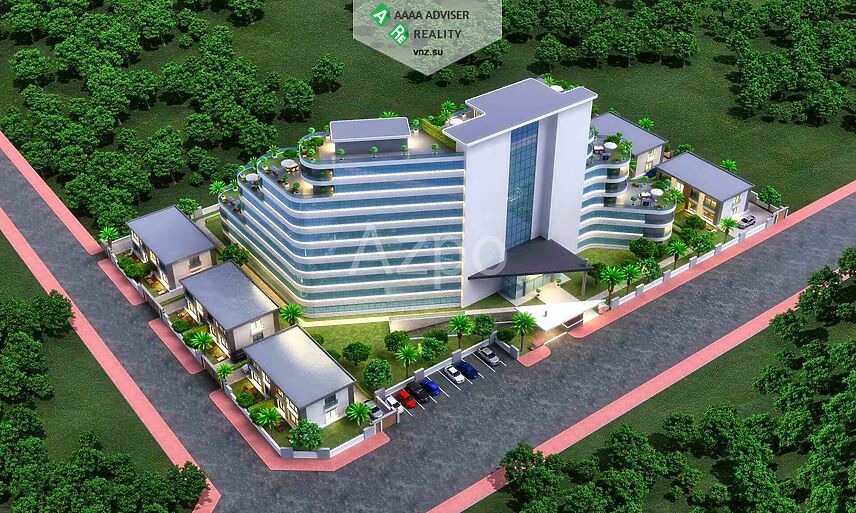 Недвижимость Турции Новый проект жилого комплекса в микрорайоне Алтынташ 43-79 м²: 4