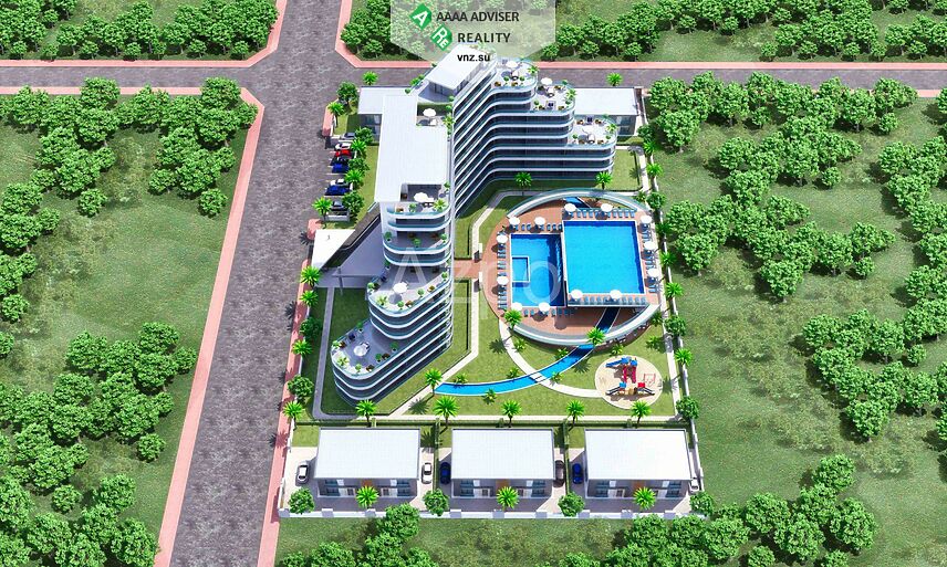 Недвижимость Турции Новый проект жилого комплекса в микрорайоне Алтынташ 43-79 м²: 9