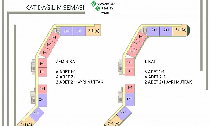 Недвижимость Турции Новый проект жилого комплекса в микрорайоне Алтынташ 43-79 м²: 17