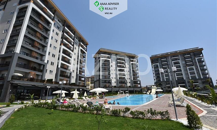 Недвижимость Турции Новая двухкомнатная квартира в элитном комплексе 46 м²: 15