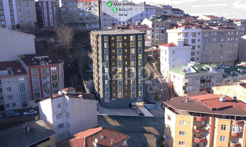 Недвижимость Турции Квартиры планировками 1+1 и 2+1 в строящемся комплексе, район Кягытхане 53-91 м²: 6