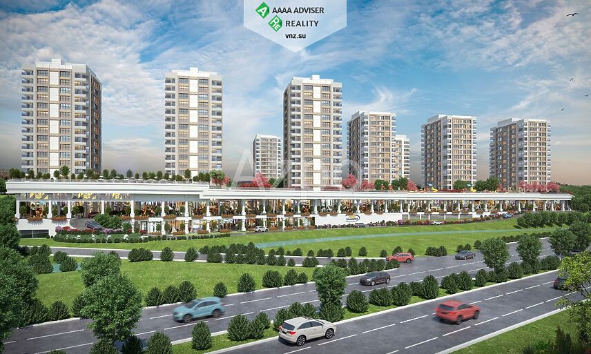 Недвижимость Турции Квартиры различных форматов в масштабном проекте жилого коплекса в Стамбуле 80-249 м²: 1