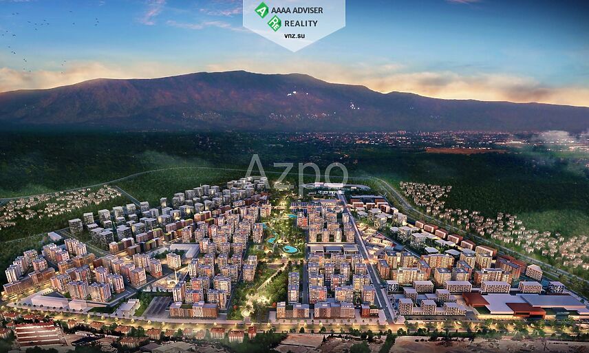 Недвижимость Турции Трёхкомнатные квартиры в районе Кепез/Анталья 71-96 м²: 1