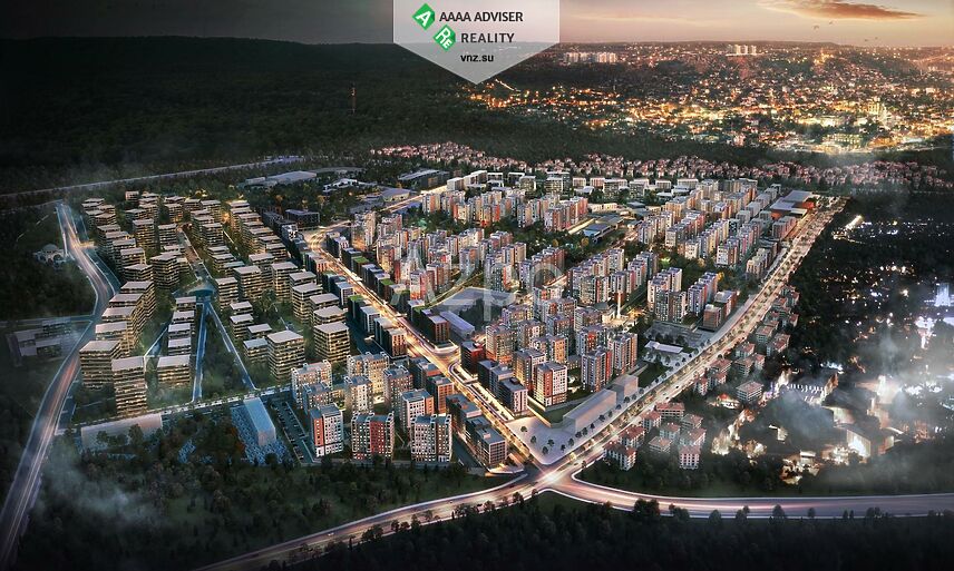 Недвижимость Турции Трёхкомнатные квартиры в районе Кепез/Анталья 71-96 м²: 2