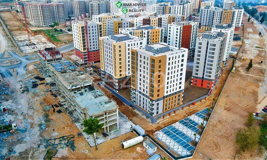 Недвижимость Турции Трёхкомнатные квартиры в районе Кепез/Анталья 71-96 м²: 3