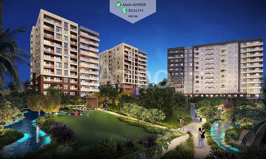 Недвижимость Турции Трёхкомнатные квартиры в районе Кепез/Анталья 71-96 м²: 13