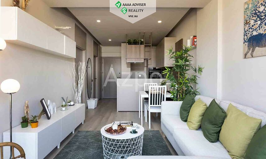 Недвижимость Турции Квартиры планировками 1+1 и 2+1 в новом готовом комплексе 45-85 м²: 6