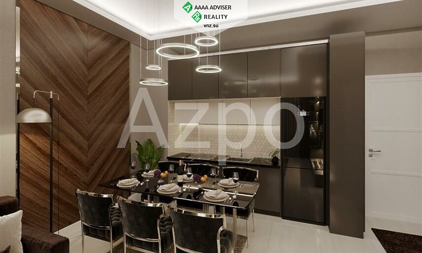 Недвижимость Турции Новая квартира планировкой 1+1 в районе Оба 54 м²: 10