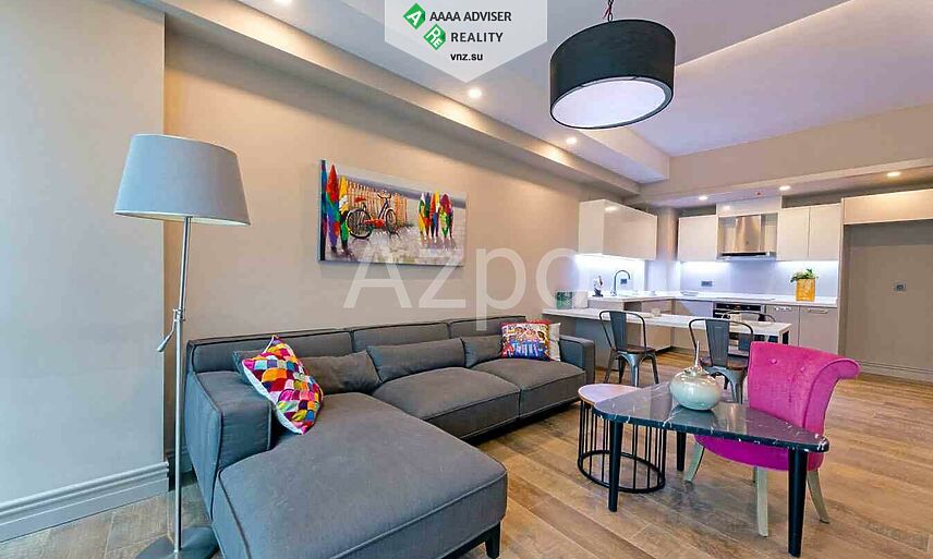 Недвижимость Турции Элитные квартиры в новом готовом комплексе 54-145 м²: 45
