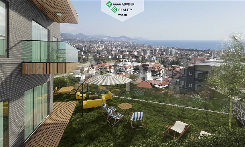 Недвижимость Турции Квартиры, садовые дуплексы и пентхаусы в новом комплексе 45-205 м²: 7