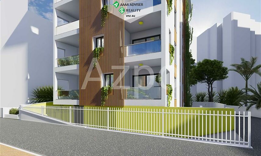 Недвижимость Турции Квартиры в строящемся комплексе рядом с пляжем Клеопатры 50-130 м²: 2