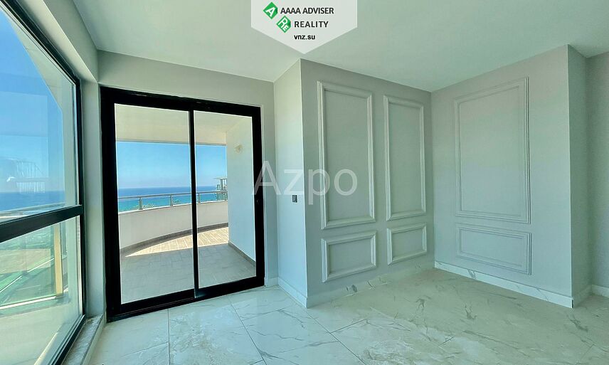 Недвижимость Турции Просторный двухуровневый пентхаус 2+1 с видом на Средиземное море 156 м²: 7