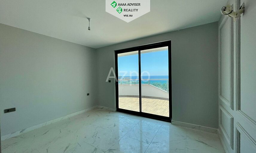 Недвижимость Турции Просторный двухуровневый пентхаус 2+1 с видом на Средиземное море 156 м²: 10