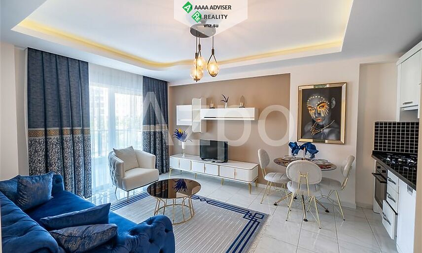 Недвижимость Турции Меблированная квартира 1+1 в районе Махмутлар 55 м²: 2
