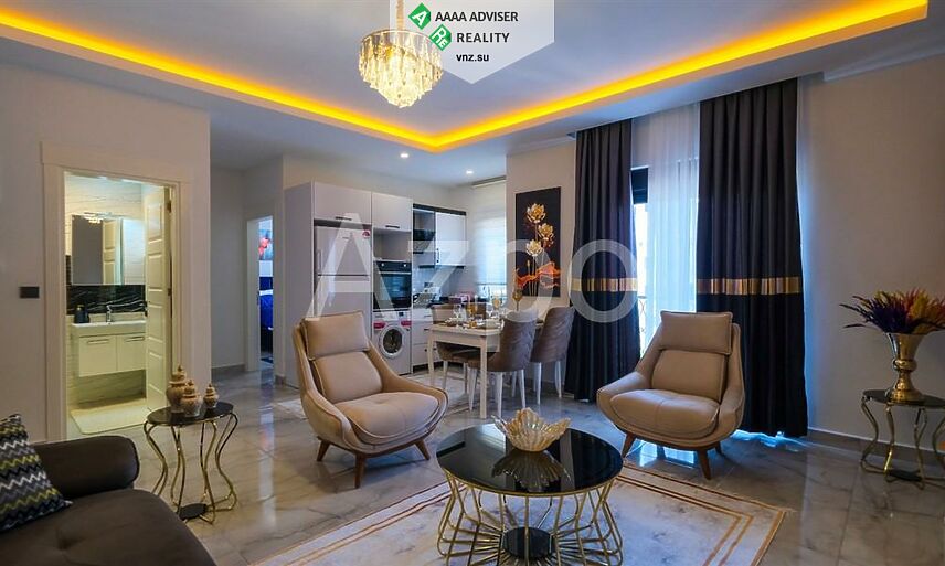 Недвижимость Турции Двухкомнатная меблированная квартира в новом комплексе 55 м²: 1