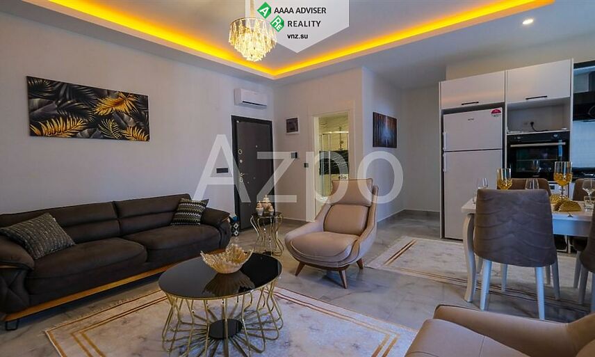 Недвижимость Турции Двухкомнатная меблированная квартира в новом комплексе 55 м²: 2