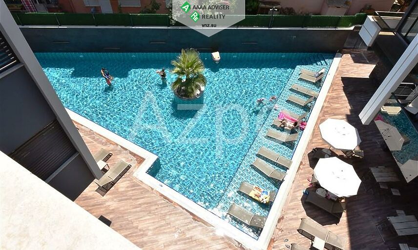 Недвижимость Турции Меблированная квартира 1+1 в районе пляжа Клеопатры 55 м²: 12