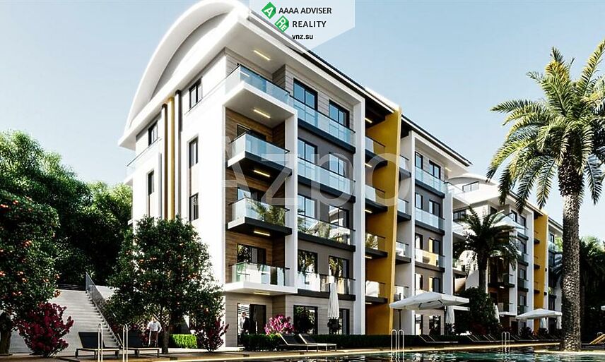 Недвижимость Турции Уютная двухкомнатная квартира в строящемся комплексе с инфраструктурой 42 м²: 18