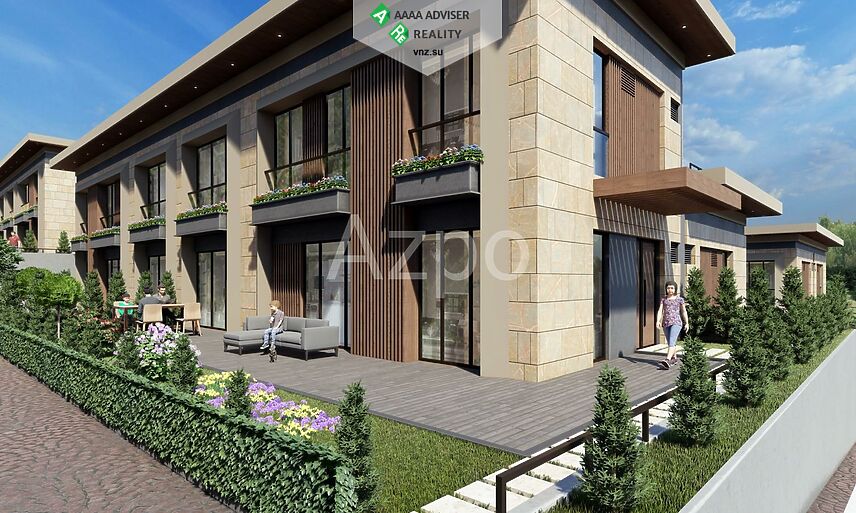 Недвижимость Турции Проект коттеджного комплекса в районе Бахчешехир 235-327 м²: 9