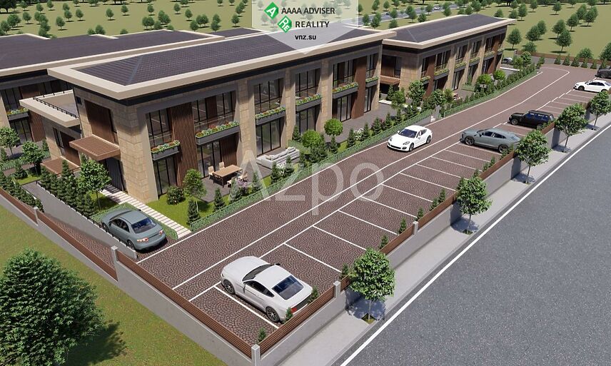 Недвижимость Турции Проект коттеджного комплекса в районе Бахчешехир 235-327 м²: 11