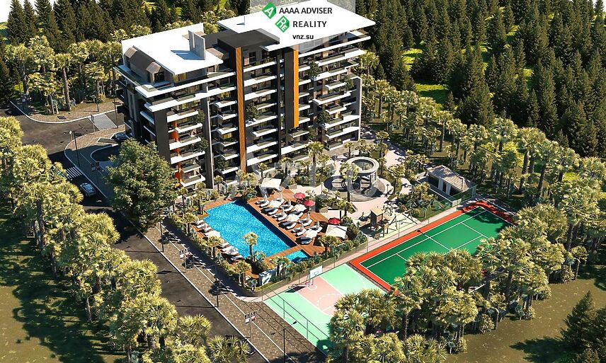 Недвижимость Турции Новый проект жилого комплекса в микрорайоне Алтынташ 55-90 м²: 1