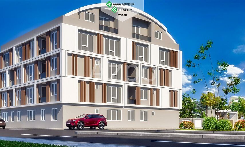 Недвижимость Турции Новые квартиры в центральном районе Антальи (инвестиционный проект) 63-124 м²: 1