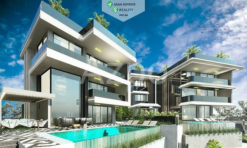 Недвижимость Турции Роскошные ультрасовременные виллы от строительной компании 310-500 м²: 1