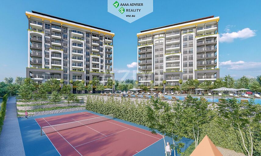 Недвижимость Турции Двухкомнатная квартира в новом комплексе с инфраструктурой отеля 46 м²: 12
