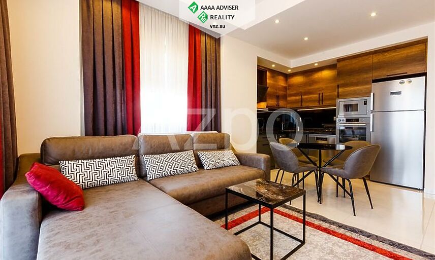 Недвижимость Турции Меблированная квартира 2+1 в популярном комплексе отельного типа 88 м²: 2