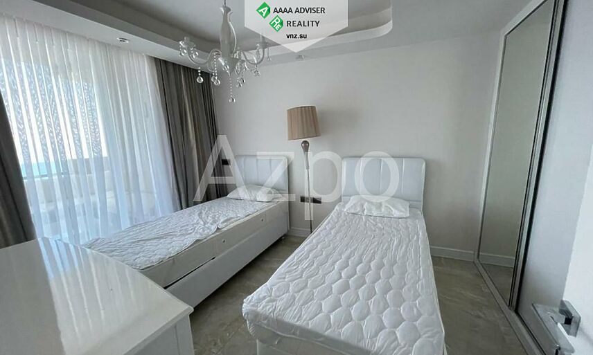Недвижимость Турции Меблированная квартира 2+1 с видом на Средиземное море 115 м²: 6