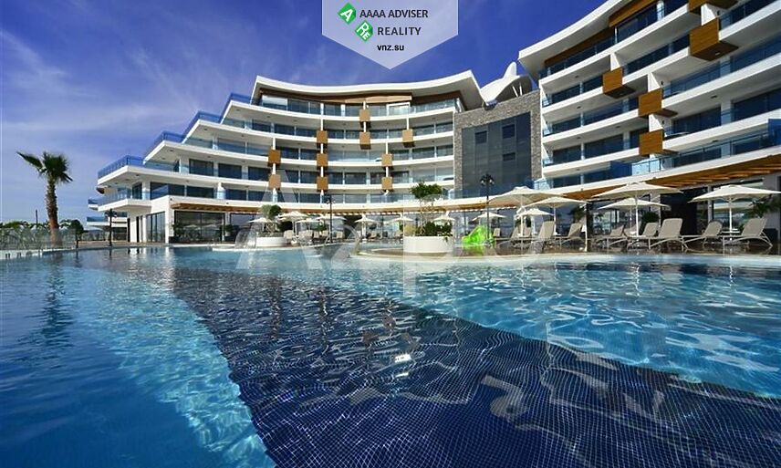 Недвижимость Турции Меблированная квартира 2+1 с видом на Средиземное море 115 м²: 8