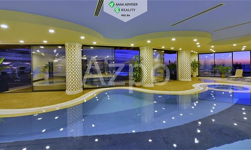 Недвижимость Турции Меблированная квартира 2+1 с видом на Средиземное море 115 м²: 19