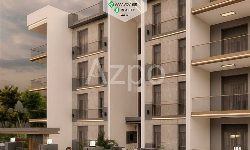 Недвижимость Турции Квартиры планировками 1+1 и 2+1 в строящемся комплексе 67-90 м²: 4
