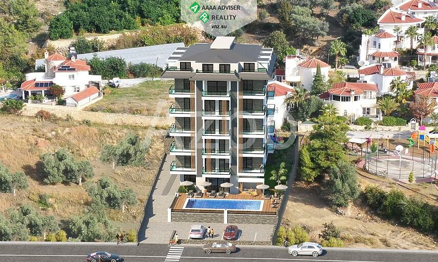 Недвижимость Турции Новые квартиры в строящемся комплексе 58-121 м²: 1