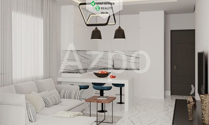 Недвижимость Турции Новые квартиры в строящемся комплексе 58-121 м²: 5