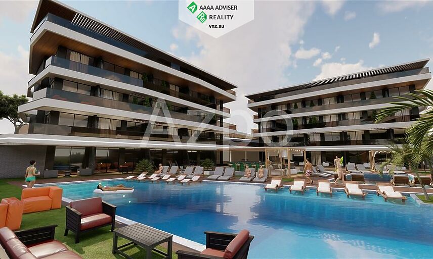 Недвижимость Турции Квартиры различных форматов в новом проекте жилого комплекса 57-178 м²: 1