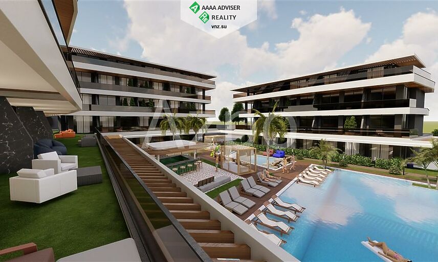 Недвижимость Турции Квартиры различных форматов в новом проекте жилого комплекса 57-178 м²: 3