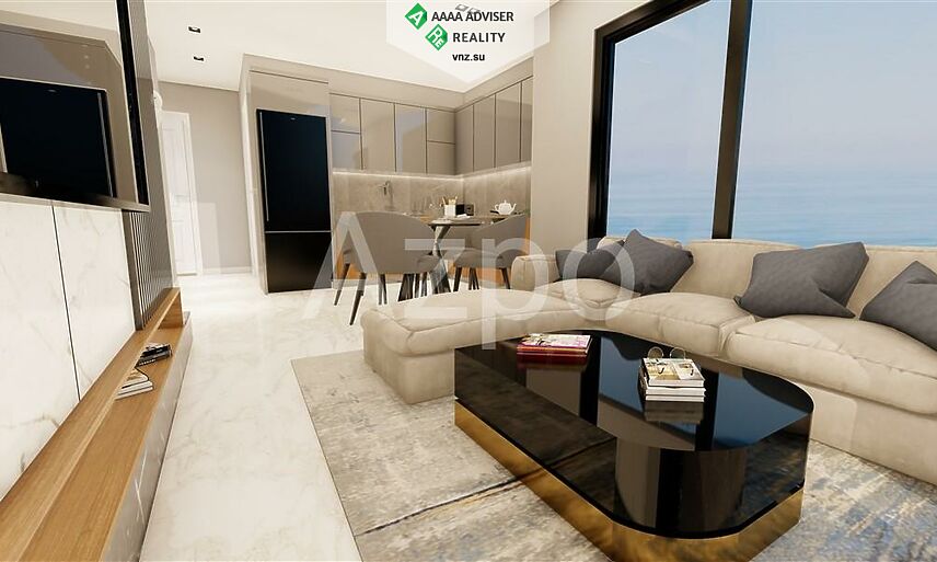 Недвижимость Турции Квартиры различных форматов в новом проекте жилого комплекса 57-178 м²: 12