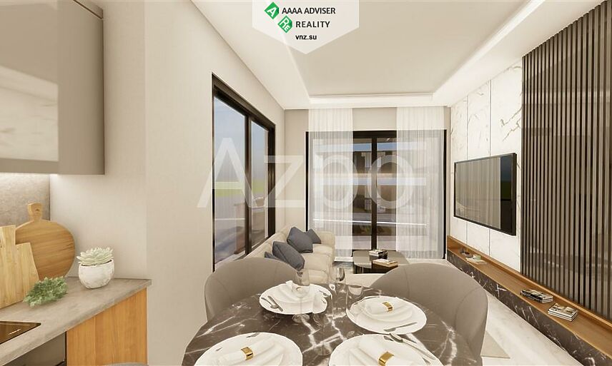 Недвижимость Турции Квартиры различных форматов в новом проекте жилого комплекса 57-178 м²: 14