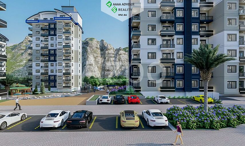 Недвижимость Турции Двухкомнатная квартира в новом комплексе с инфраструктурой отеля 58 м²: 6
