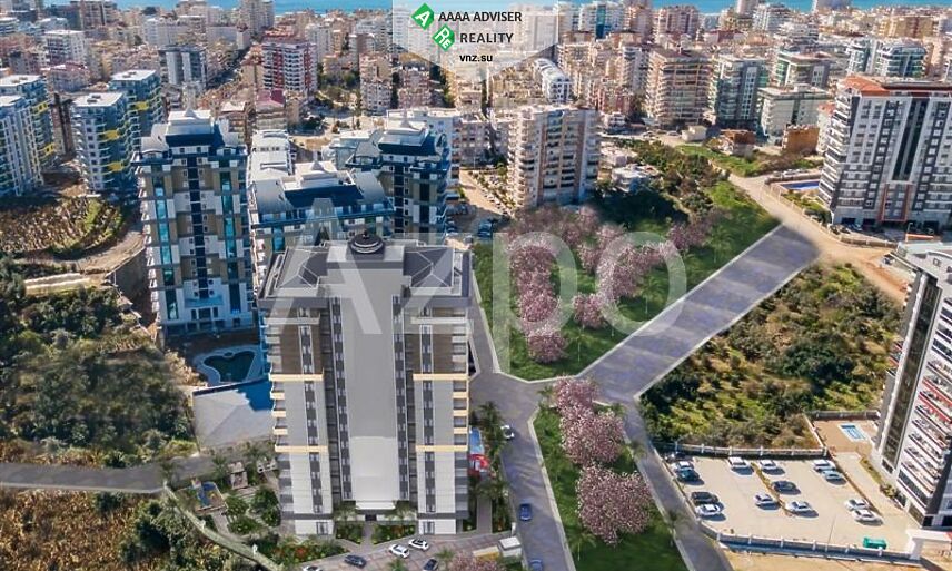 Недвижимость Турции Просторная двухкомнатная квартира в новом комплексе 53 м²: 1
