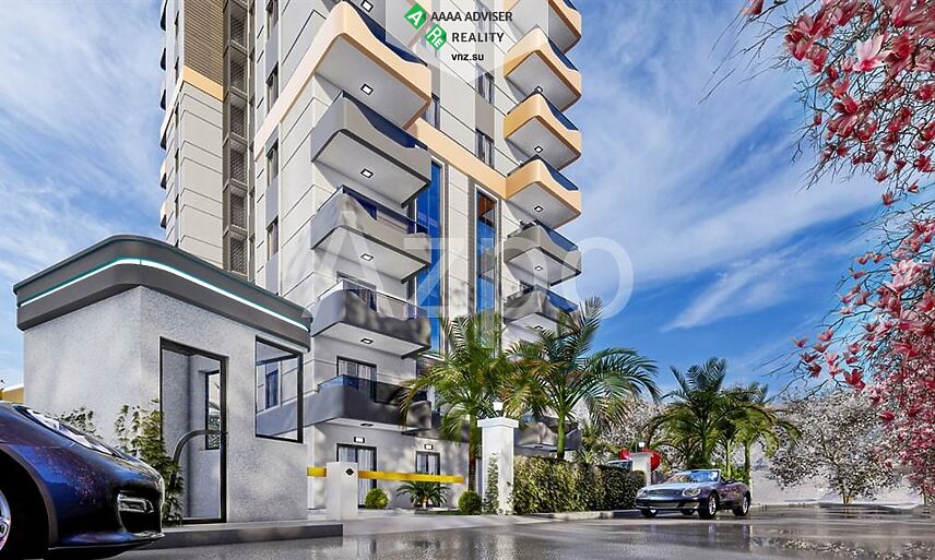 Недвижимость Турции Просторная двухкомнатная квартира в новом комплексе 53 м²: 6