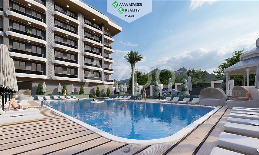 Недвижимость Турции Двухкомнатная квартира в строящемся комплексе 50 м²: 2